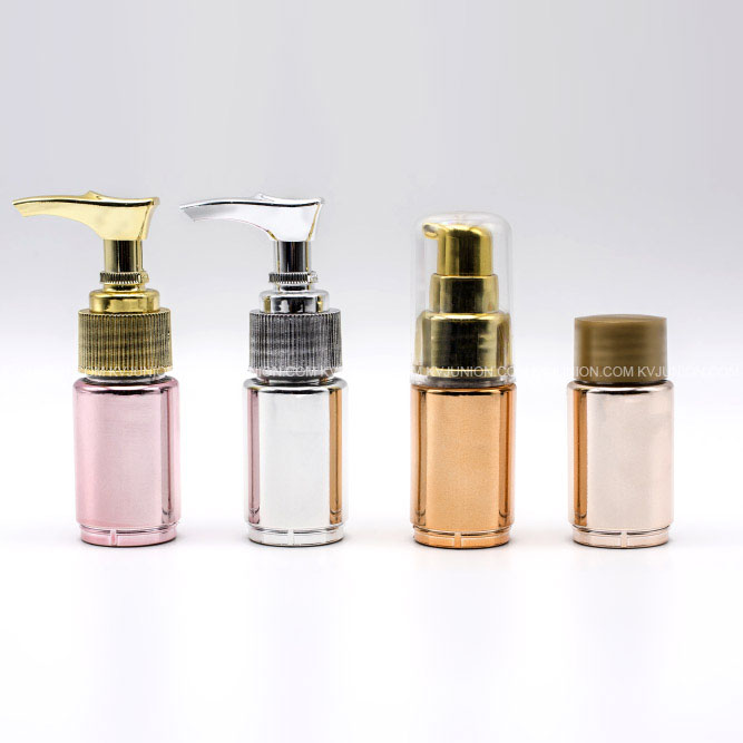 Gold Serum Bottle 30ml ขวดชุบทองเงา