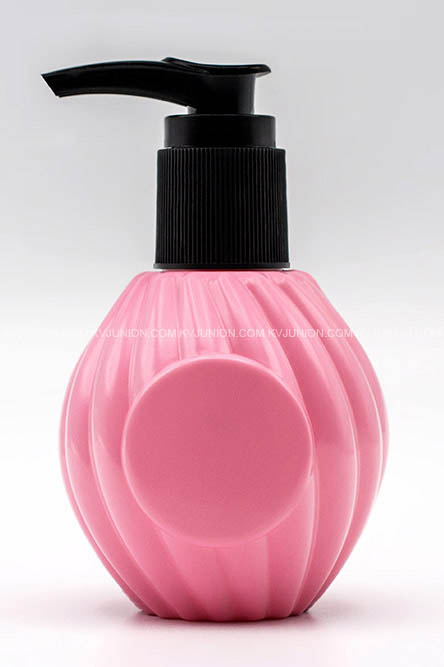 Pump Bottle 100cc with Personalised Pearl Pink Color